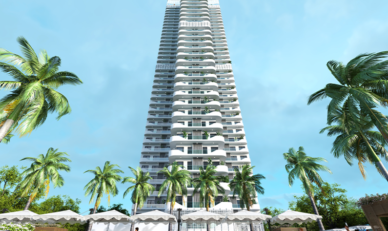 Check out the side view of Flower Valley The Orchard - luxury independent floors in Sohna, Gurgaon
